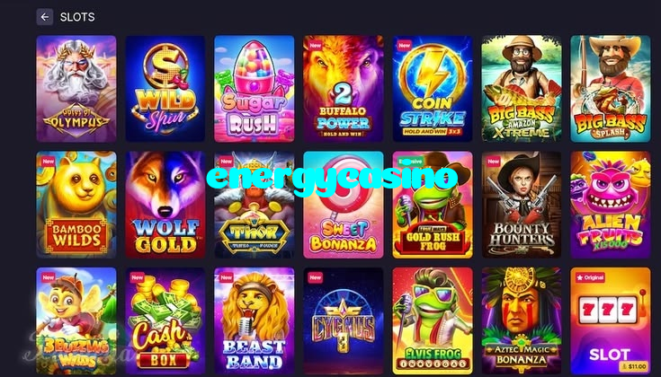 energycasino casino presented on mobile device in Pakistan with slots and live games